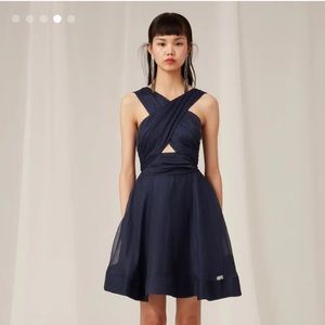 $120 Midnight Blue Keepsake the Label Dress